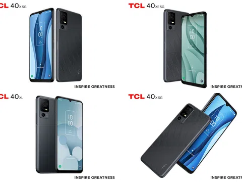 TCL ra mắt 3 điện thoại mới thuộc dòng 40, tất cả đều có giá dưới 5 triệu đồng