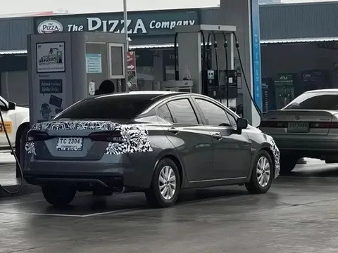 Nissan Almera 2023 lộ diện tại Thái Lan, thêm "lực" đấu Toyota Vios