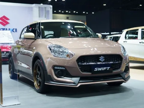 Chiêm ngưỡng Suzuki Swift Mocca Cafe Edition 2023: Diện mạo mới thể thao, màu không chê vào đâu được!