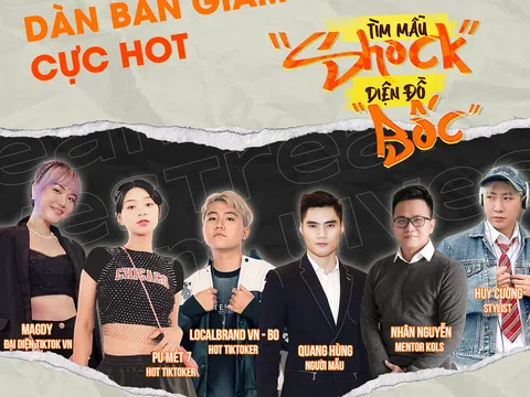 Hé lộ dàn giám khảo Casting Call Tìm mẫu “SHOCK” diện đồ “BỐC”