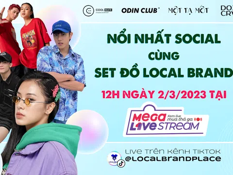 MEGA LIVESTREAM: Nổi bật nhất Social cùng loạt đồ Local x Global giá sinh viên