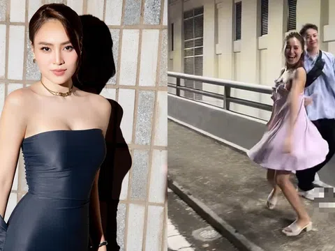 Video: Ninh Dương Lan Ngọc diện váy hai dây, nhảy nhót vui vẻ cùng 1 nam thần