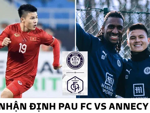 Nhận định bóng đá Pau FC vs Annecy: Quang Hải gây bất ngờ sau khi bị loại khỏi top 5 QBV Việt Nam?