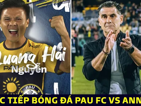 Xem trực tiếp bóng đá Pau FC vs Annecy ở đâu, kênh nào? Link xem bóng đá trực tuyến Quang Hải Pau FC