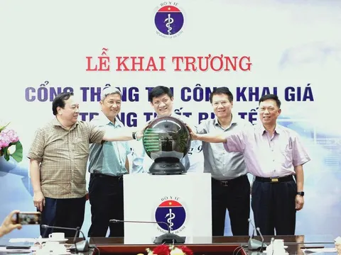 Nóng: Công khai giá trang thiết bị y tế trên Cổng thông tin của Bộ Y tế