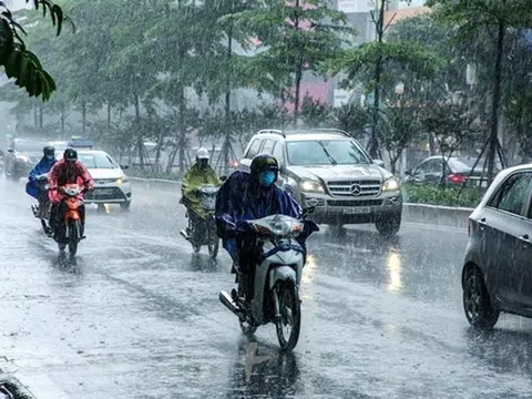 Dự báo thời tiết ngày 19/9: Hà Nội mưa to, gió giật mạnh