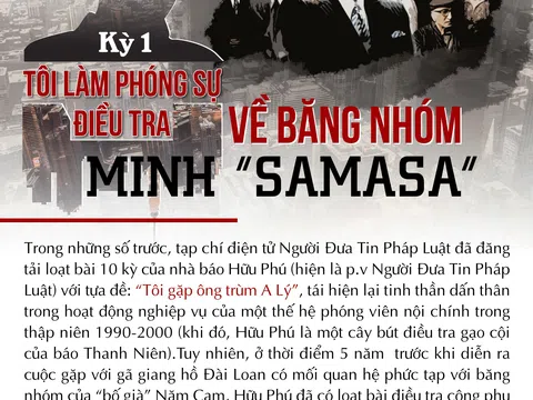 Chuyện đời, chuyện nghề của phóng viên nội chính thập niên 2000: Tôi làm phóng sự điều tra về băng nhóm Minh “Samasa”