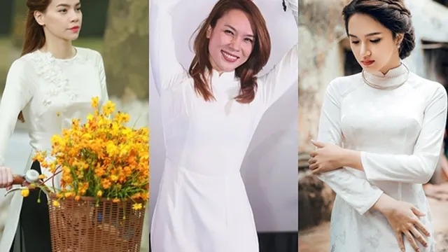 Ngẩn ngơ ngắm mỹ nhân Việt diện áo dài trắng tinh khôi