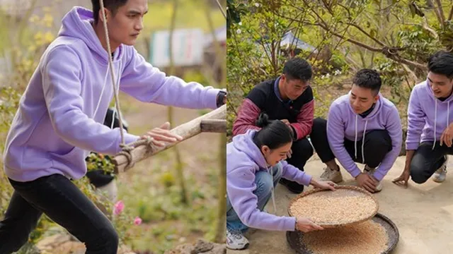Đẩy cối xay đá nặng 300 kg thành thạo, Mạc Văn Khoa bị "cà khịa" là con nhà nghèo