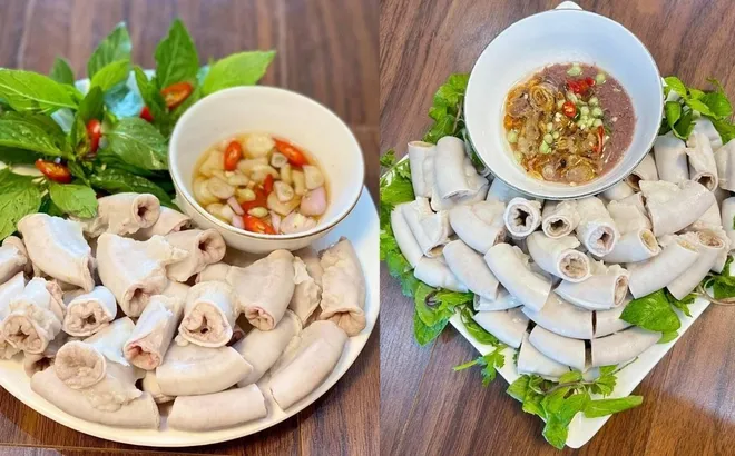Mẹo luộc lòng lợn không hôi, không dai, trắng giòn sần sật