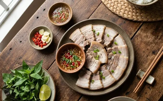 Mẹo luộc thịt lợn mềm ngọt, trắng hồng, không hôi