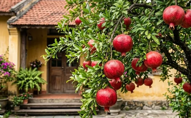 Vì sao người giàu thích trồng một cây lựu trước cửa nhà?