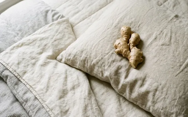 Đặt gừng cạnh gối trước khi ngủ: Biết lợi ích, nhiều người muốn làm theo