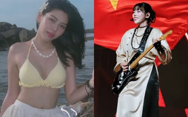 Cô gái bán cơm gà đánh guitar đang được tìm kiếm nhiều nhất: Là Thủ khoa đa tài có body nóng bỏng như hoa hậu