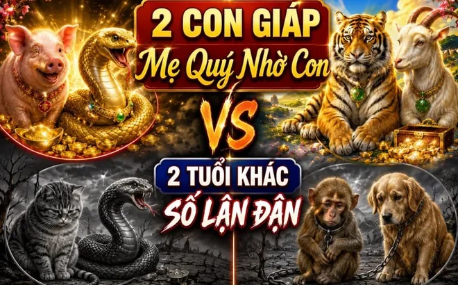 2 con giáp Mẹ Quý Nhờ Con, 2 tuổi khác số lận đận