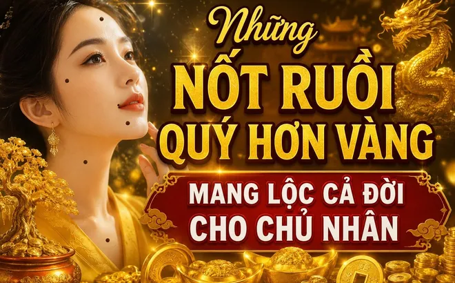 Những nốt ruồi quý hơn vàng mang lộc cả đời cho chủ nhân