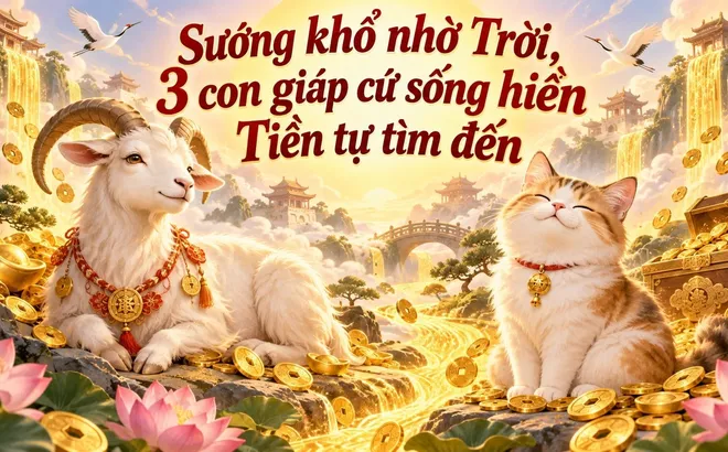 4 con giáp cứ sống hiền chẳng lo nghèo khó